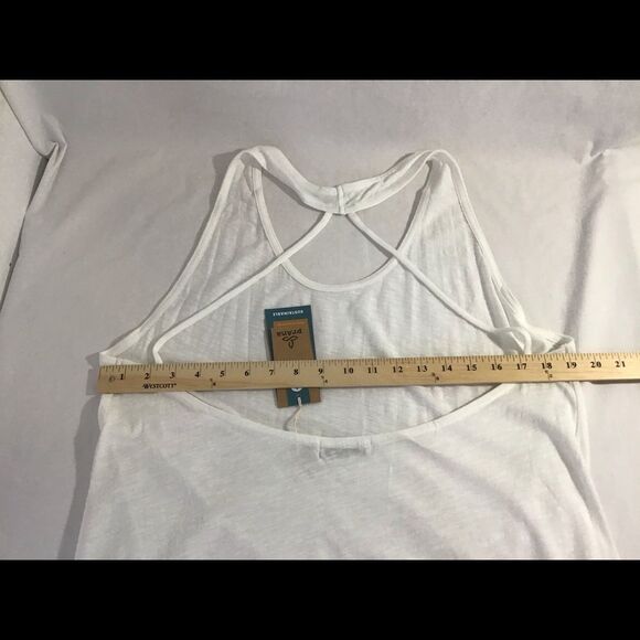 New Prana Glenna Tank Sleeveless Open Back Organic - Picture 6 of 7